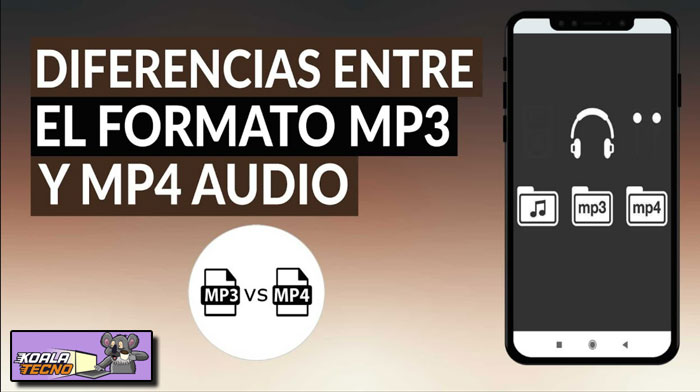Que diferencias hay entre MP3 y MP4